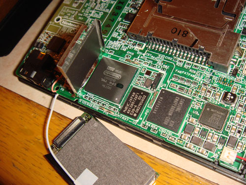 Inside the DSi - CPU area